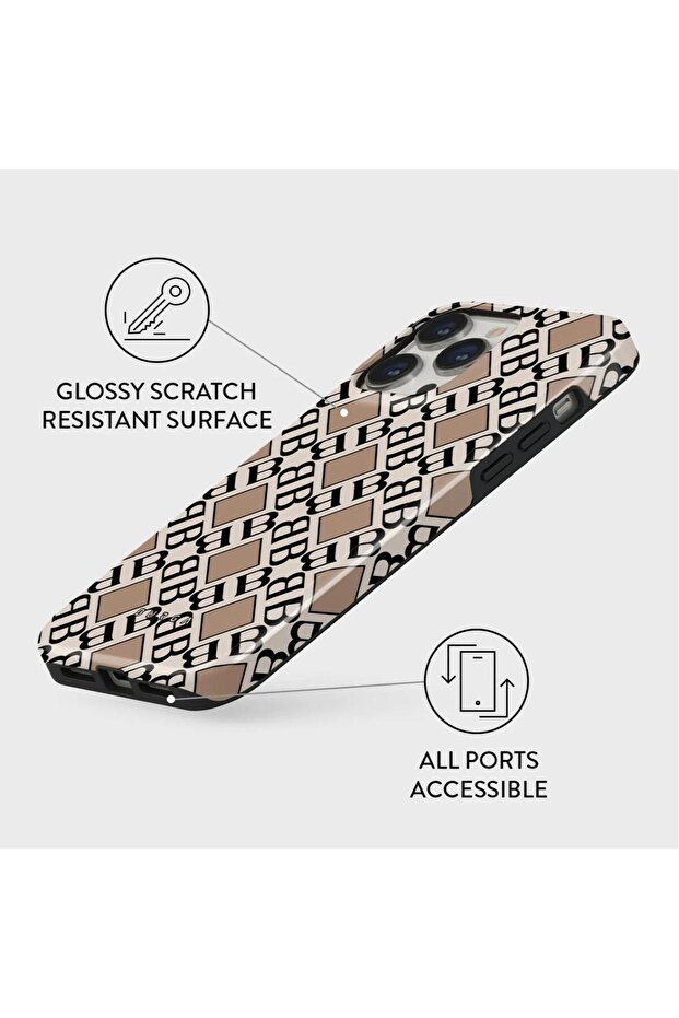 Husa Dual Layer Monogram iPhone 14 Pro - 4