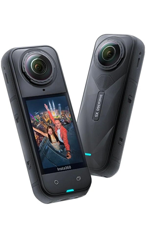 X5 Stand Alone| 15M Waterproof 8K 360 Action Camera, Dual 1/1.28" Sensor, Low Light Capture, Wind Guard, Replaceable Lens, 185 Mins Battery Life, AI Editing, Auto Stabilization