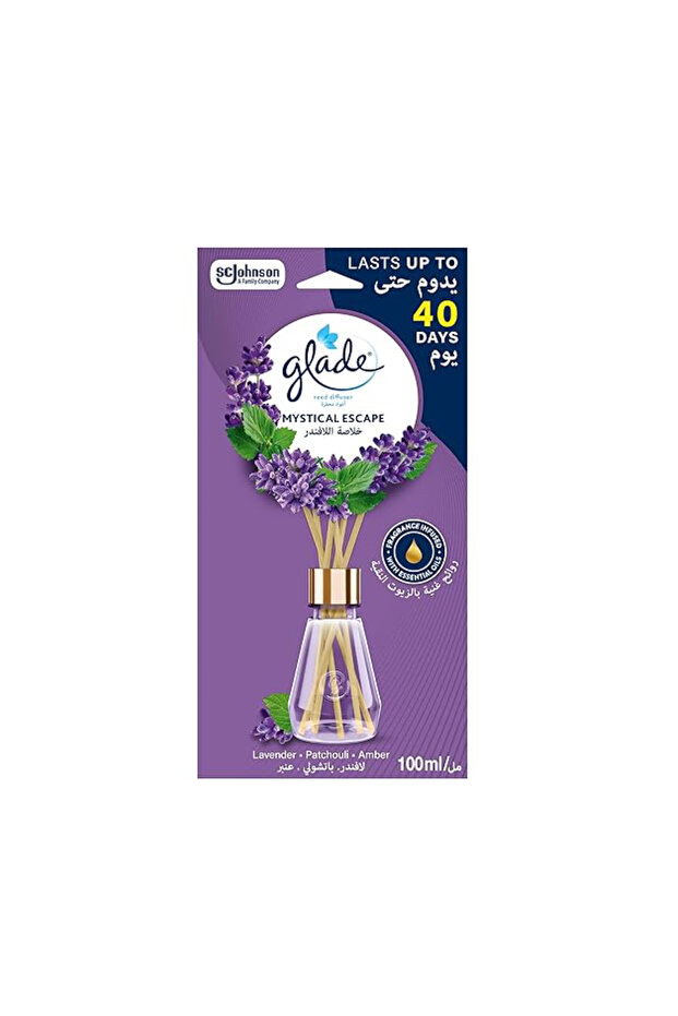 Ice | Scented Sticks Lasting up to 40 Days with Lavender Extract - 100 ml