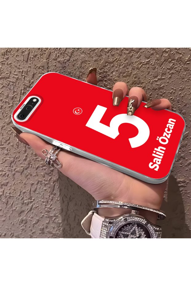 Silicone Edge Hard Back Phone Case Compatible with iPhone 7 Plus Salih Özcan