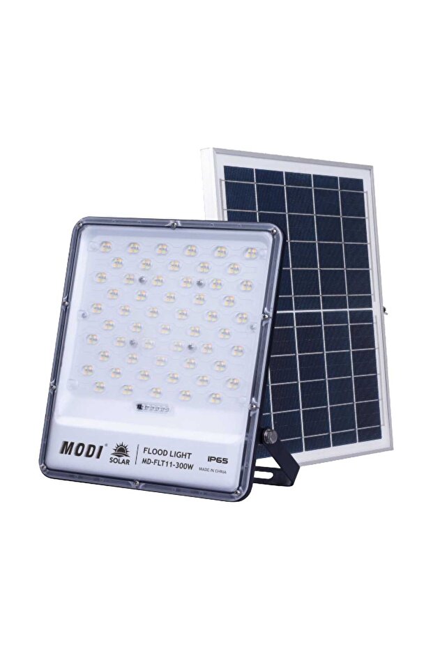 LED Solar Flood Light, 300W, MD-FLT11