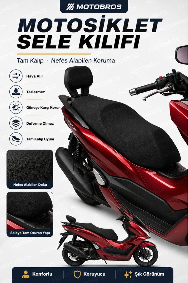 Motorcycle Saddle Cover for Honda Pcx Compatible Airfit Airy Anti-Sweat Sunscreen Full Mold Scooter Seat Cover
