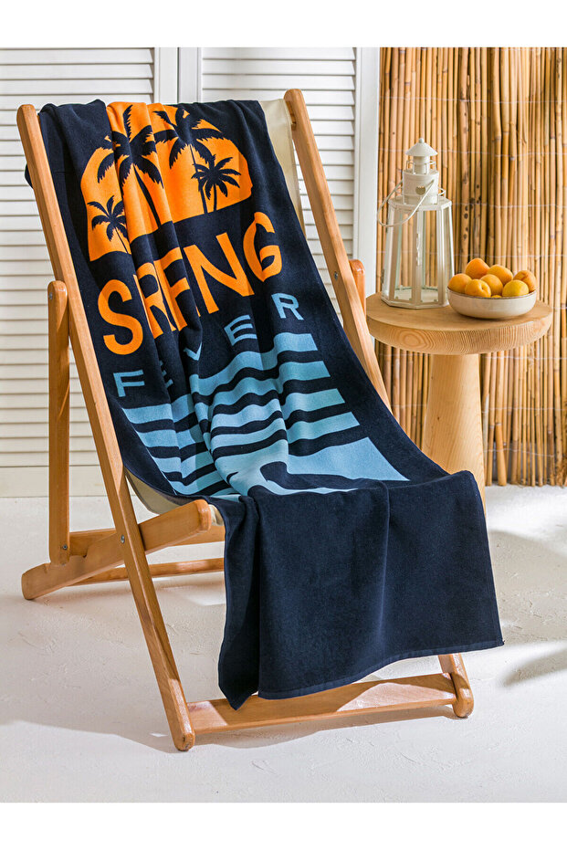 Lcw Accessories Printed Men's Beach Towel 70X150 cm (S5)