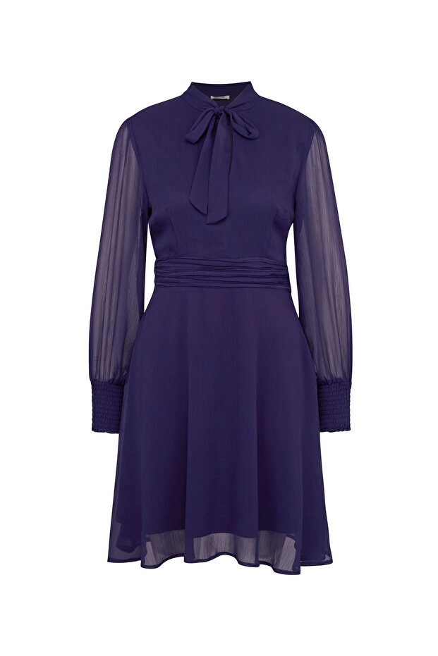 Rochie albastru închis - 8