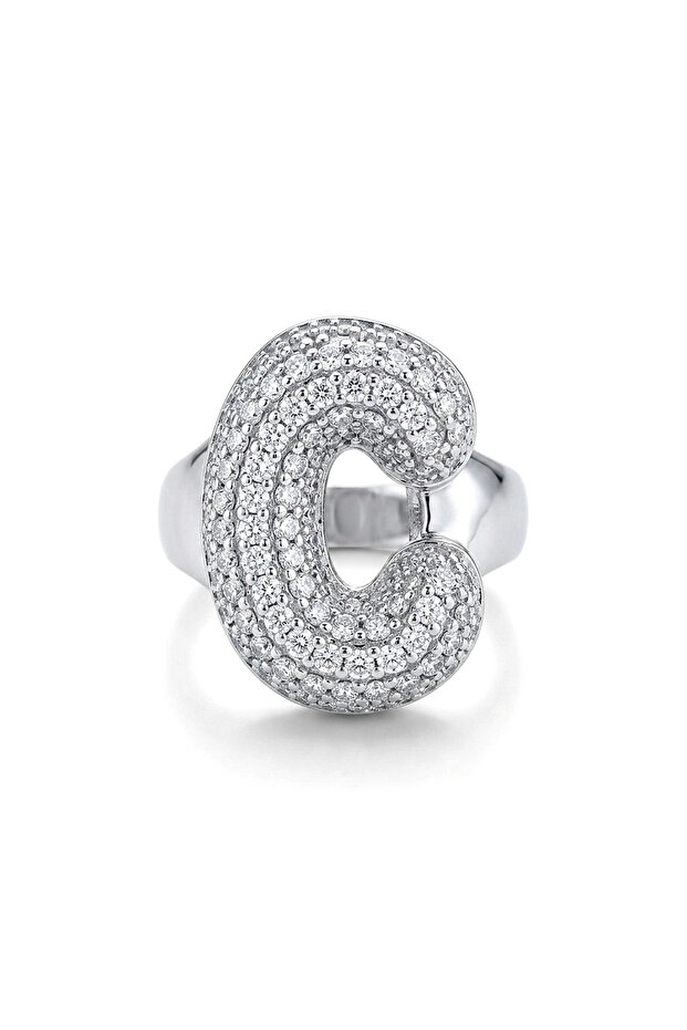 Steel Letter C Ring