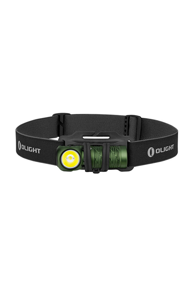 Perun 2 Mini (OD Green) CW, 1100 Lumens LED Headlamp, 150m Beam Magnetic Rechargeable Flashlight, 10 Days Runtime for Outdoors, Work, Household