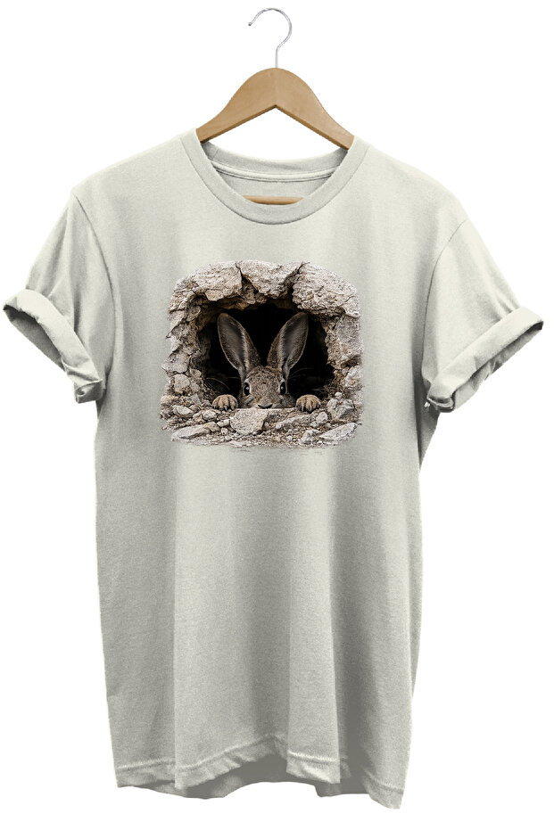 Wild Rabbit Printed Land and Nature T-Shirt Outdoor Wear