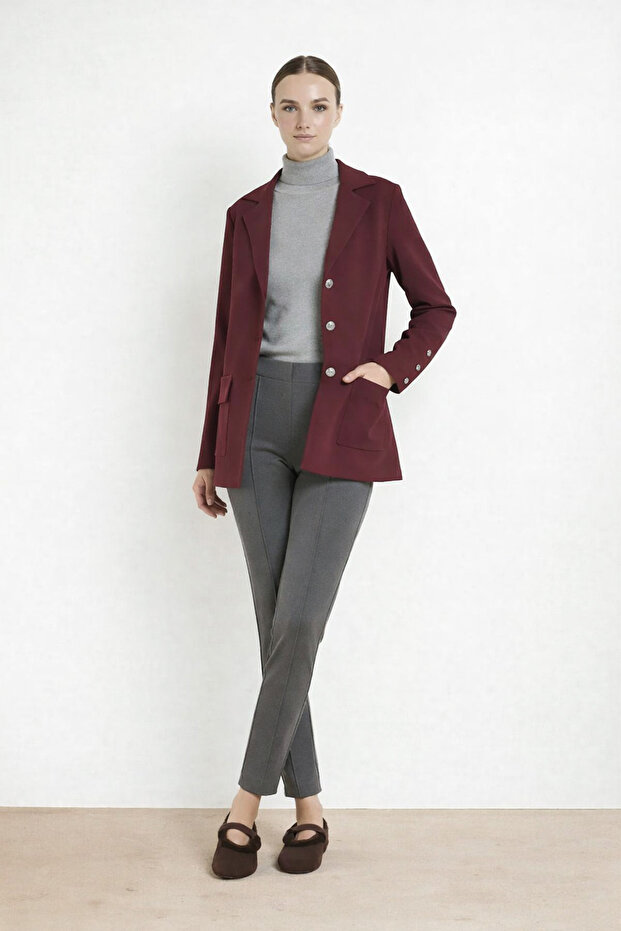 Plum Knitwear Women's Blazer Jacket