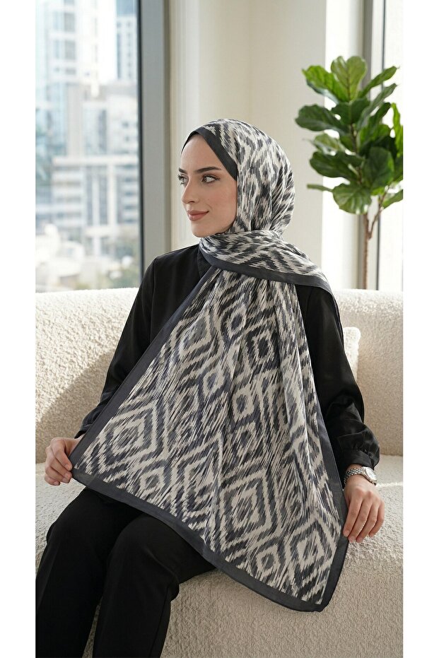 Patterned Soft Shawl - 097