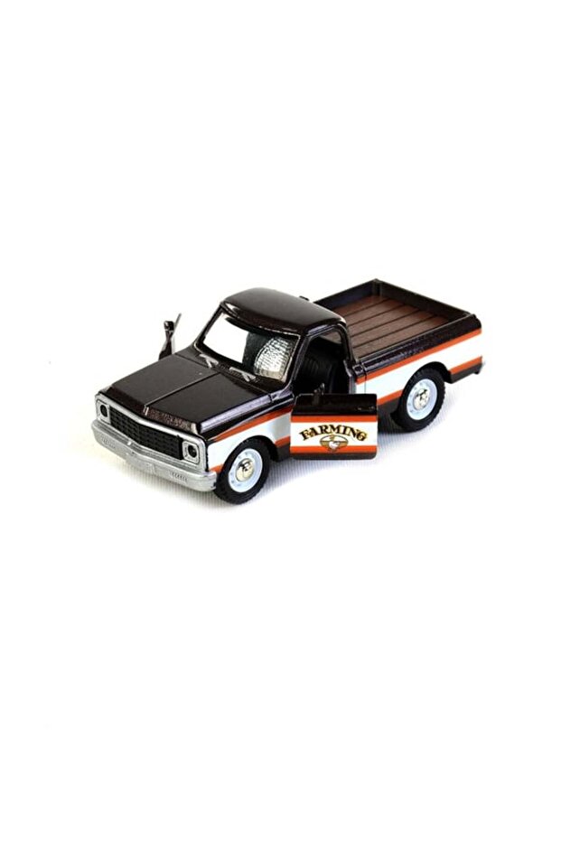 Metal Pull-Back American Type Pi̇ck-Up Vehicle (Farm Vehicle) 1:36 Scale Fy5128-12D