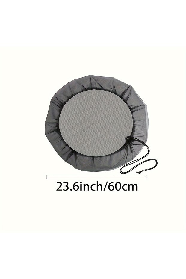 GRAY Rain Barrels Screen Water Bucket Covers,Rainwater Collector Tank Net Cover,Rain Water Collectio