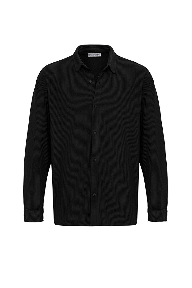 Ribbed Long Sleeve Shirt