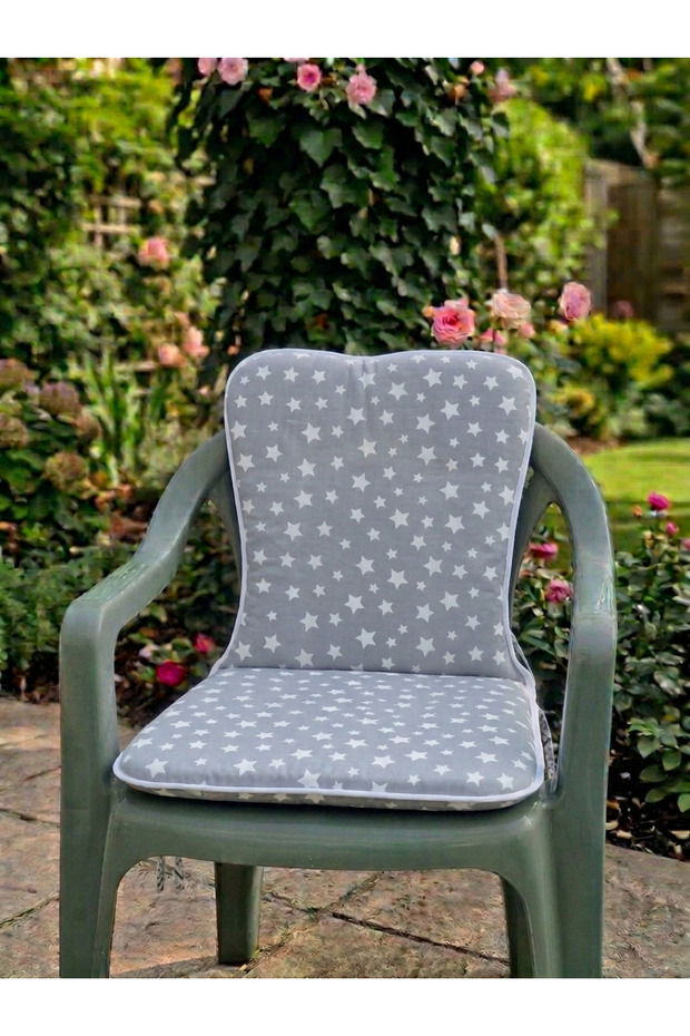 6 قطع من وسائد الكراسي القماشية القابلة للغسل