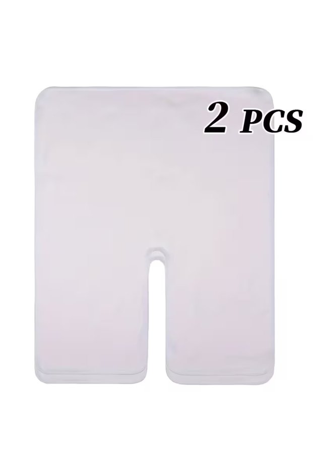 B 2 Soft U-shaped towels, lightweight beauty face towels, facial beauty care accessories, suitable .