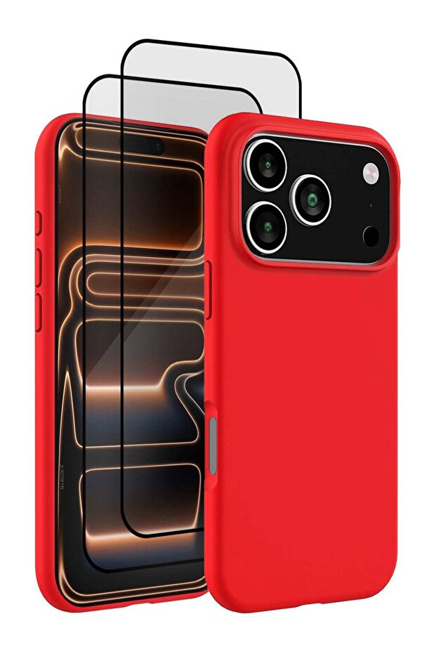 3Packs Liquid Silicone Protective Phone Case for iPhone 17 Pro , Soft Anti-Scratch Microfiber