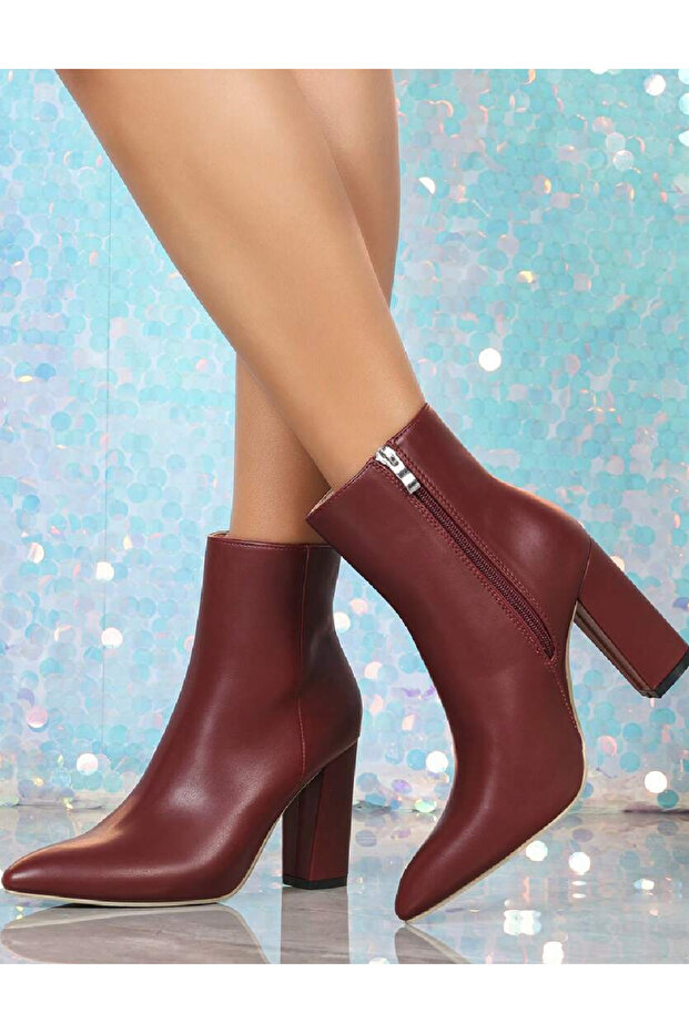 Ankle boots, Red - 2