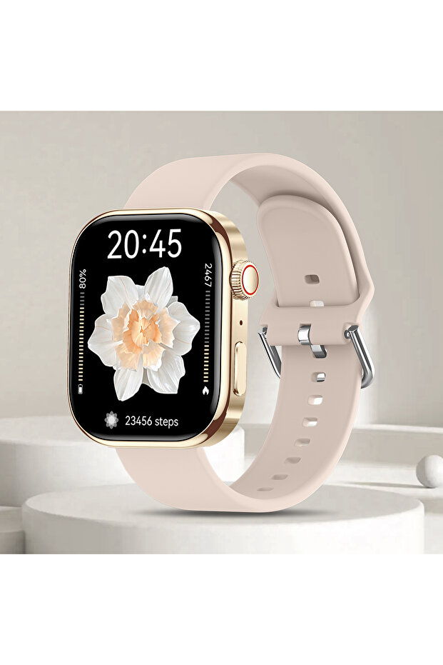 gold NEW Electronics Smartwatch 2.01"HD Screen Heart Rate Monitoring Bluetooth Call Multi-Sport Mode