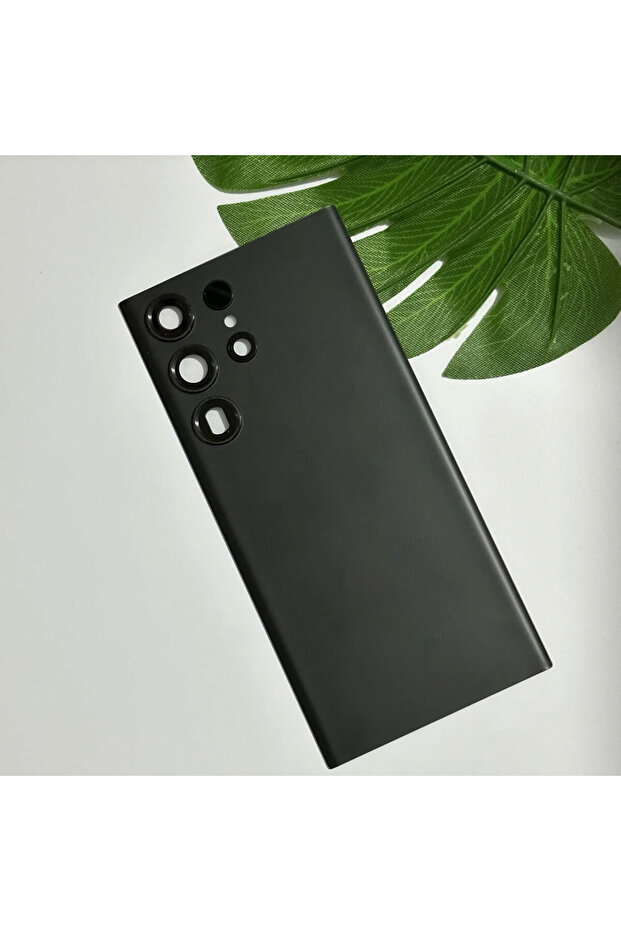 Black S23 Ultra For Back Battery Cover Rear Door Housing Replacement For S23 Ult...