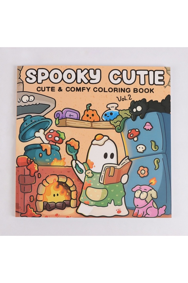 StyleA Spooky Cutie: Vol. 2 Coloring Book for Adults and Teens Featuring Lovely Creepy Creatures in