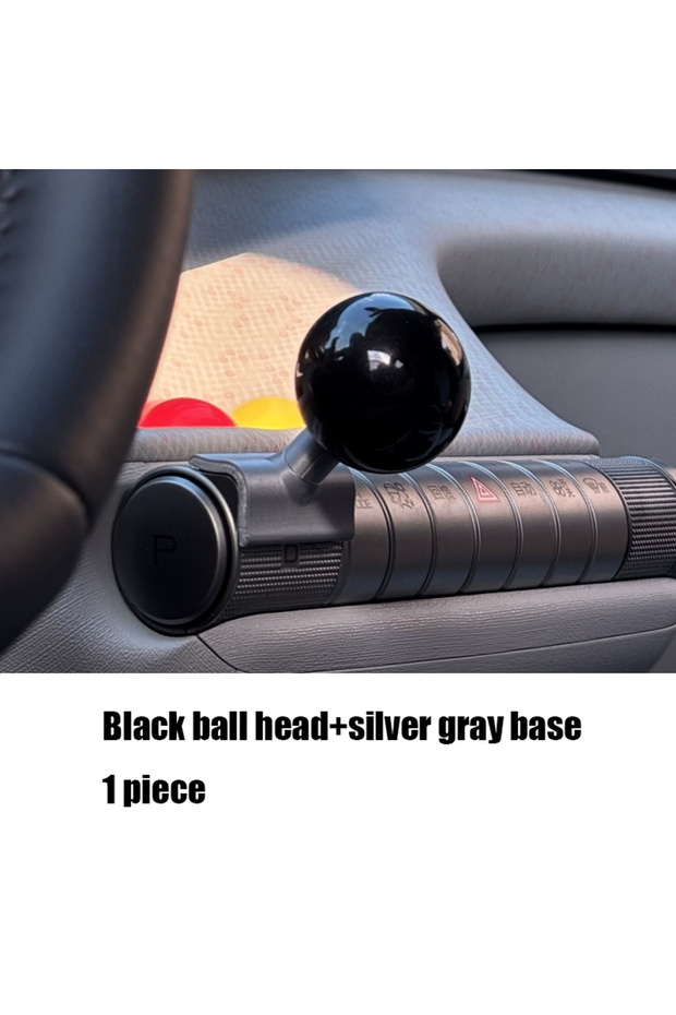 Black Car central control gear lever gear head interior modification parts For BYD Seagull Dolphin M