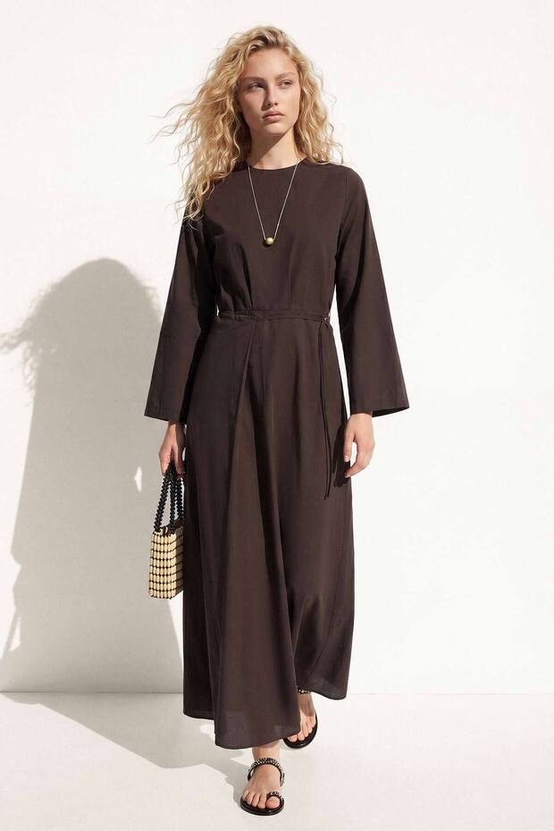 Rochie maro tip wrap - 1