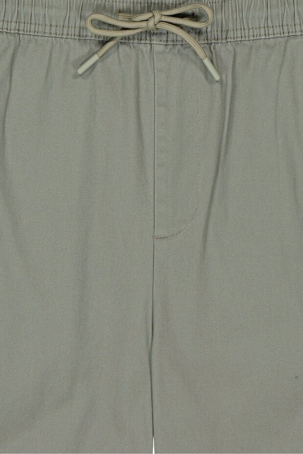 Men Plain Cargo Shorts, Sage Green - 5