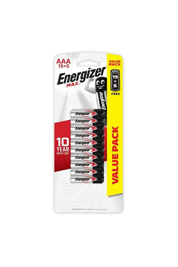 Alkaline AAA Battery, 20 pcs