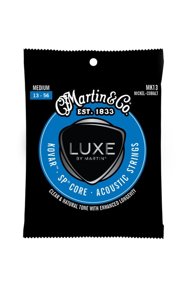 Strings MK13 Luxe Kovar Acoustic Guitar Set Nickel - Medium .013-.056