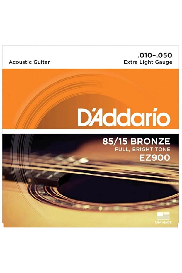 EZ900 85/15 Bronze Acoustic Guitar Strings Extra Light - 10-50