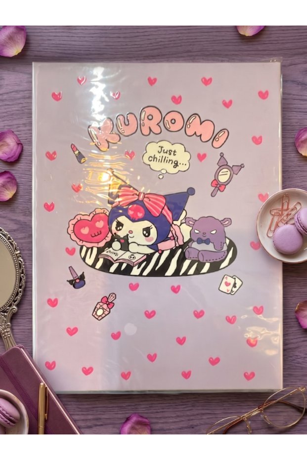 Kuromi & Hello Kitty Licensed Notepad with Pen