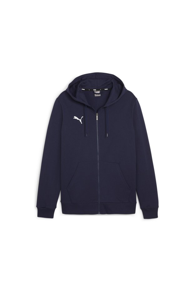 Teamgoal Casuals Hooded Men's Football Jacket 65859506 Navy Blue