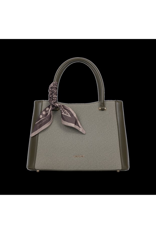 Ladies Hand Bag with adjustable JLSU26-12, Olive