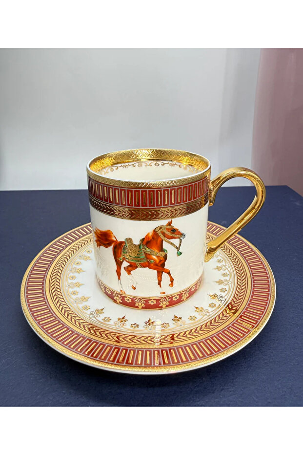Dark Stallion 6 Piece Limoges My Style Coffee Set
