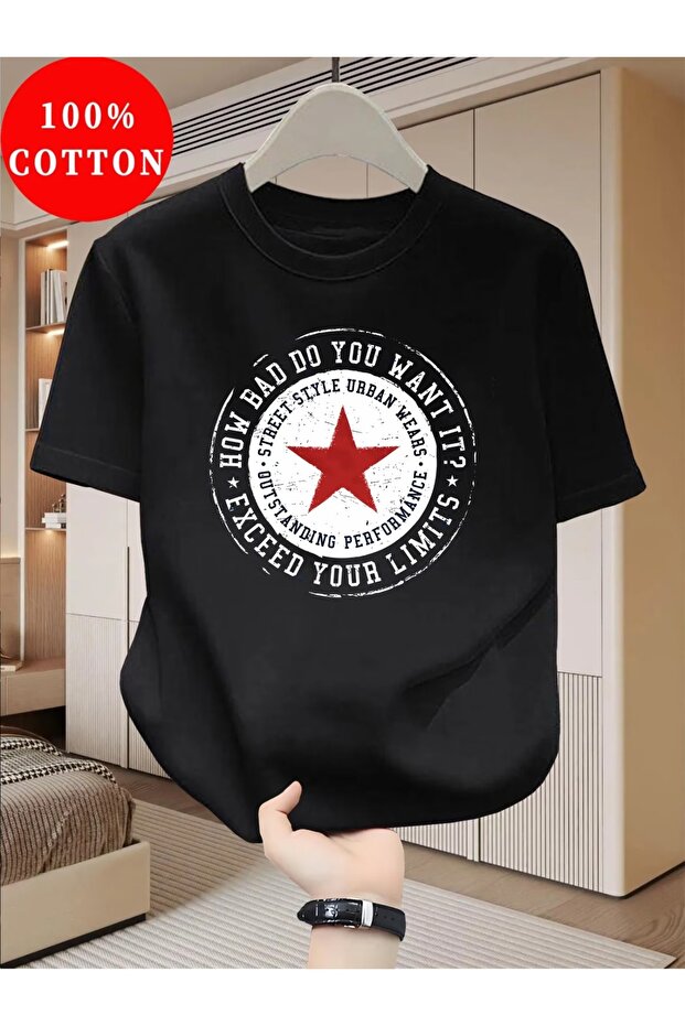 Unisex Comfortable Fit Tshrit Mixed Printed Tshirt