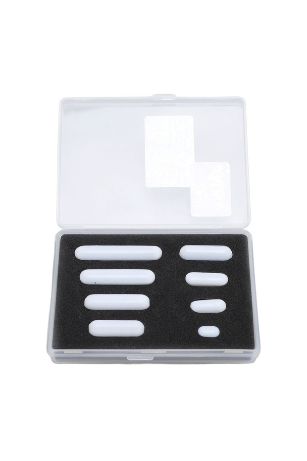 Magnetic Stirring Rod Stable Temperature Resistant Magnetic Stir Bar High Efficiency 10mm-40mm wi...