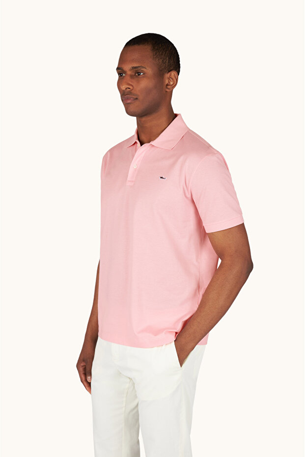 Men's Knitted Cotton Polo Shirt