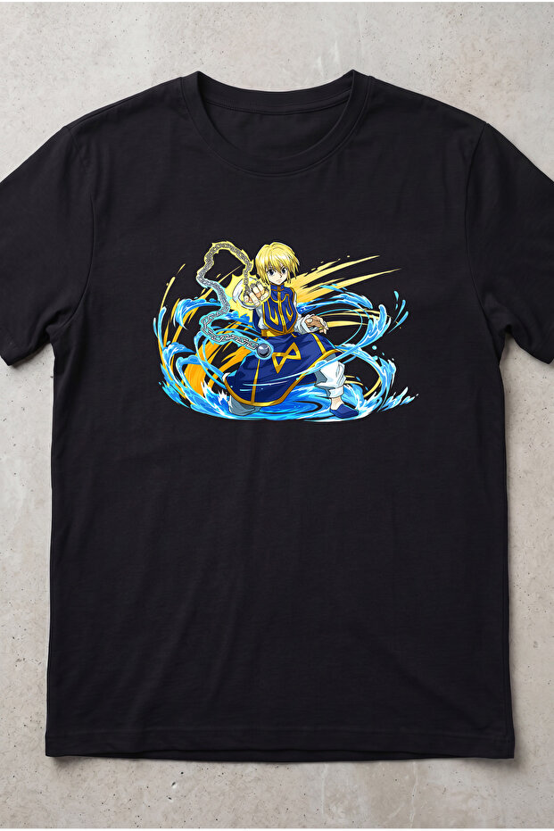Hunter X Hunter Kurapika Design Standard Fit Anime Unisex T-Shirt