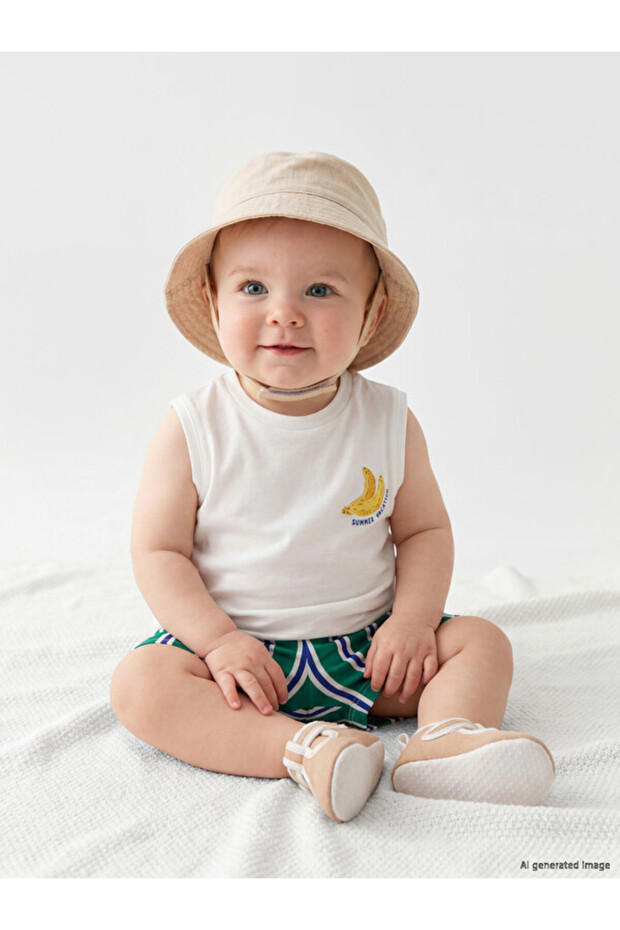 Printed and Striped Baby Boy Suit for Style Seekers from Uzg Store