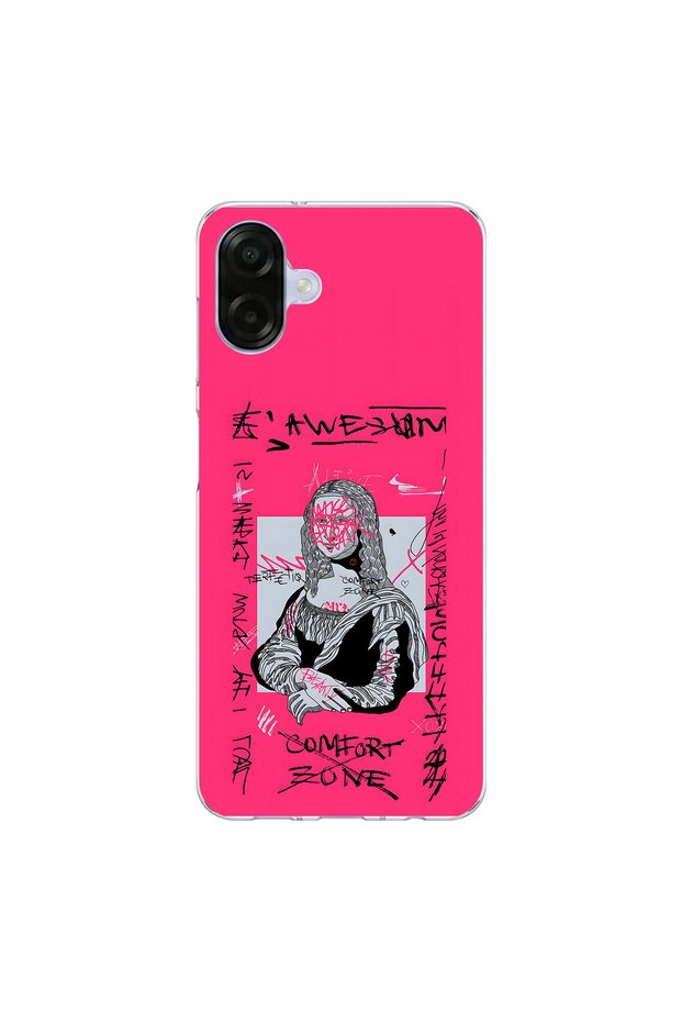 Samsung Galaxy A07 Compatible Graffiti 1 Design Transparent Case