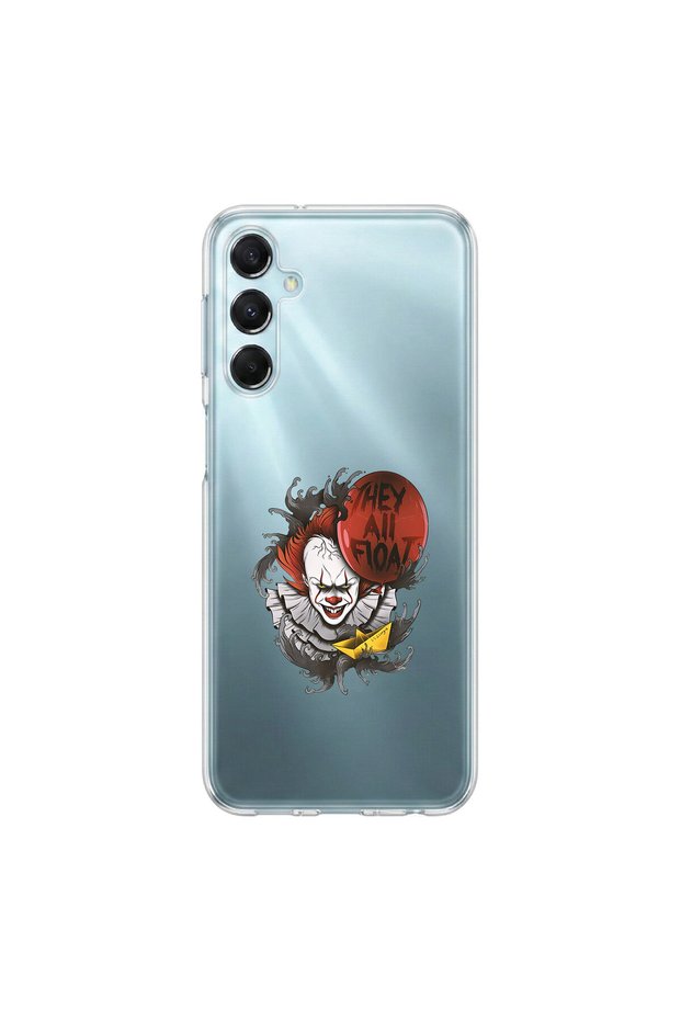 Samsung Galaxy M34 Compatible Horror 1 Design Transparent Case