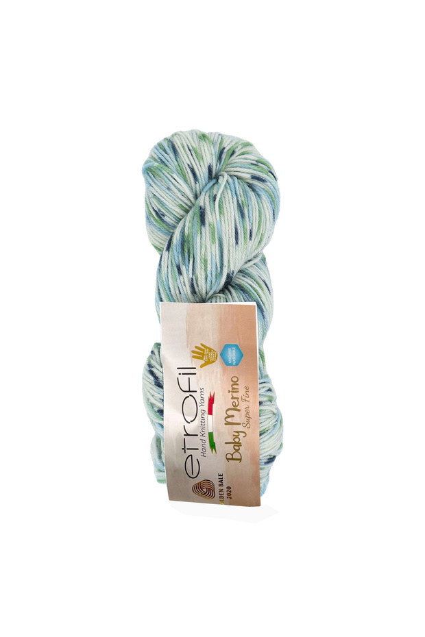 Baby Merino Print Knitting Yarn Forest Breeze 100% Wool 50g 200m (Se467)