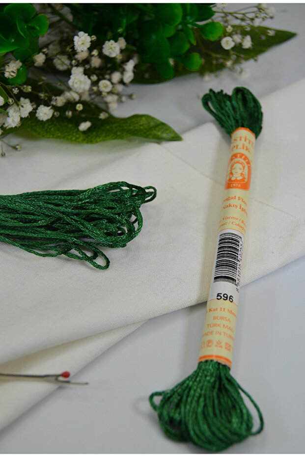 Hand Embroidery Silk, Laundry Silk, Rayon, Shiny Silk Texture, Colorfast