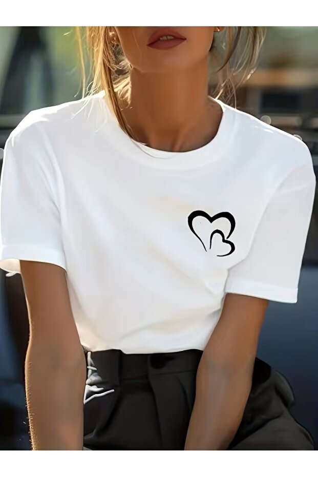 Unisex Comfortable Fit Tshrit Mixed Printed Tshirt