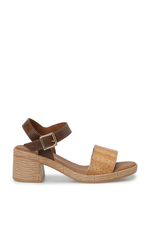 327119.Z Tan Women's Heeled Sandals
