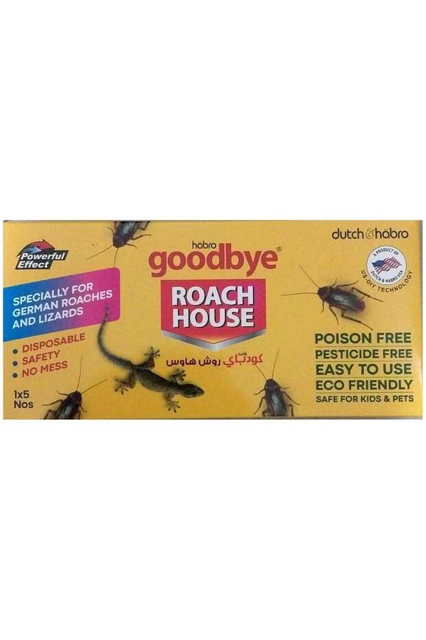 Habro Roach House Cockroach Trap 1 x 5 Piece