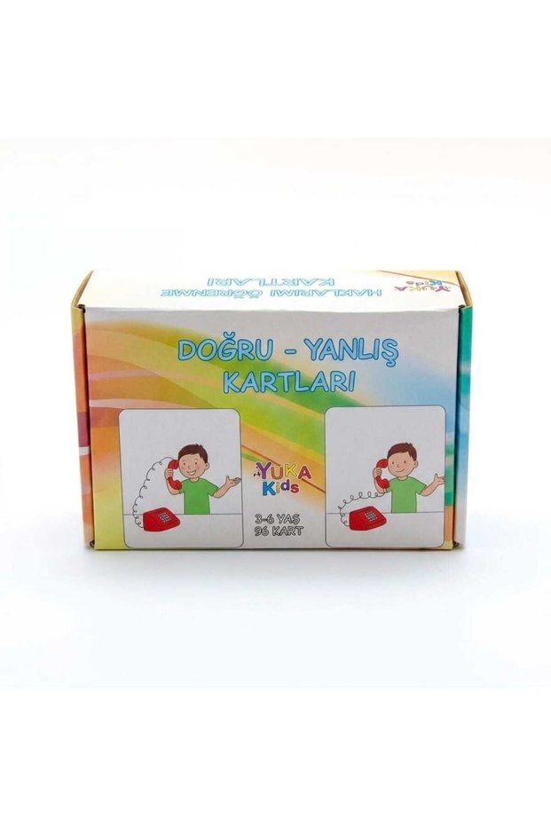 Preschool True-False Educational Cards - 96 Cards Language and Speech Development Set