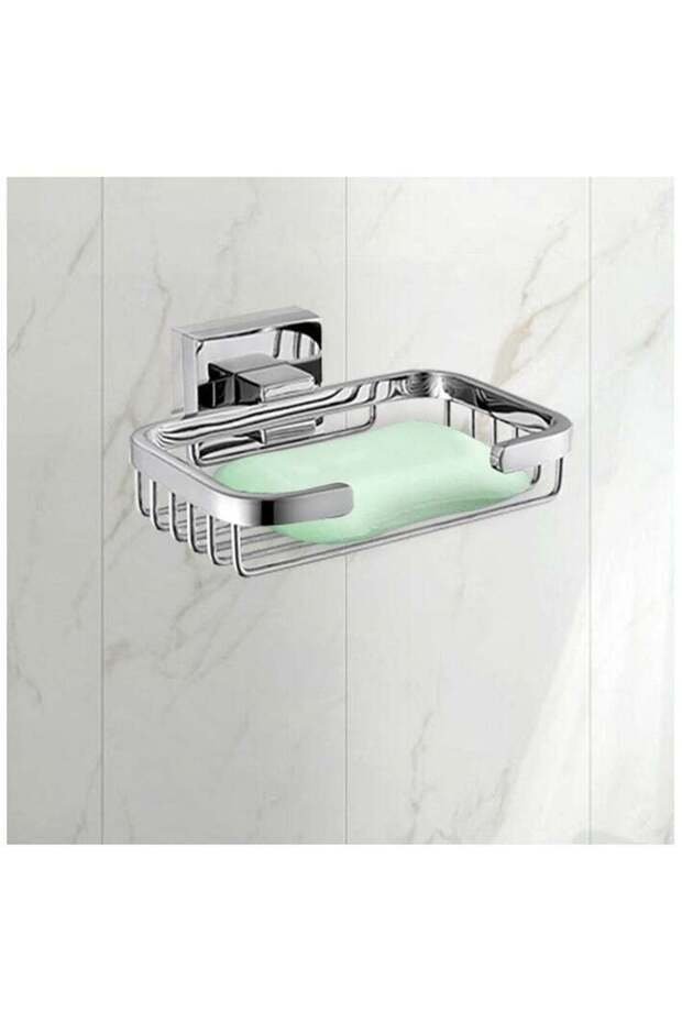 Stainless Steel Soap Dish, Bathroom & Kitchen Shower Soap Holder, Wall Mount, Brushed Nickel (Pack Of 1)