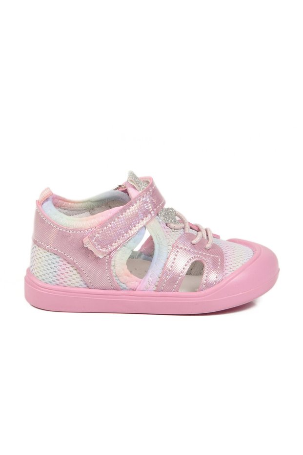 Pink Velcro Orthopedic Baby Girl Shoes 26A77 B