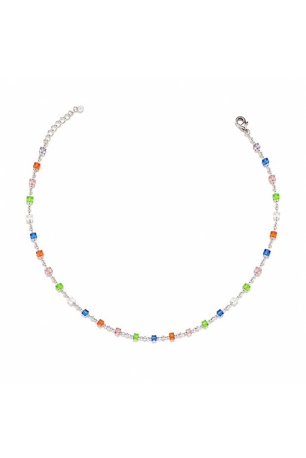 Sevra Steel Chain Necklace, Make Your Own Combination