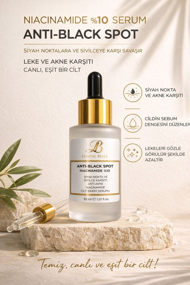 Niacinamide 10% Serum – Anti-Blemish, Blackhead and Anti-Acne Skin Care Serum